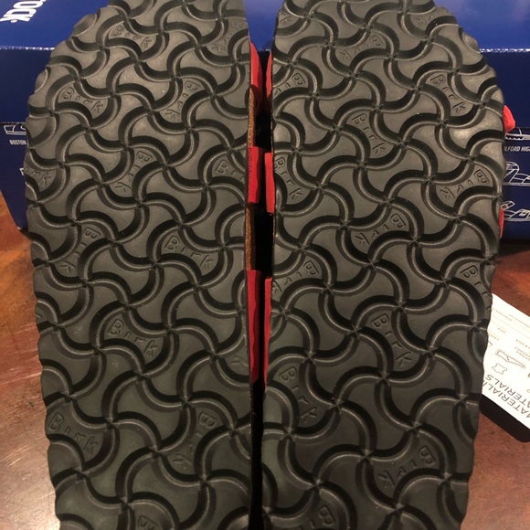 Birkenstock Franca red leather asst narrow new - Picture 2 of 5